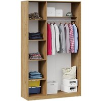 Трия Хилтон комбинированный (дуб крафт золотой/белый матовый) Image #3