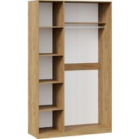 Трия Хилтон комбинированный (дуб крафт золотой/белый матовый) Image #2