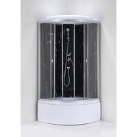 Водный мир ВМ201 90x90 (черный мрамор) Image #2