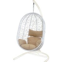 Garden Story Кокон XL D52-МТ002 (белый/бежевый)