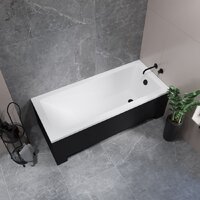 Lauter Estelle 140 21206040 (с каркасом и сифоном 21Y11022 белый) Image #24