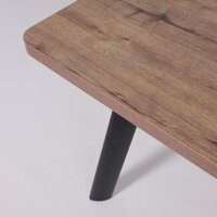 Мамадома Leon lux radial-180 раздвижной 180-240х95 (дуб веллингтон/черный) Image #12