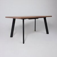 Мамадома Leon lux radial-180 раздвижной 180-240х95 (дуб веллингтон/черный) Image #8