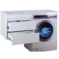 Misty Тумба с умывальником Фостер 55 Э-Фос01055-012Я + Гавана 120 L Image #4