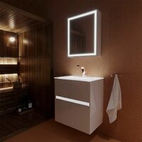 Lauter Шкаф с зеркалом Emma (с подсветкой, белый глянец) Image #2