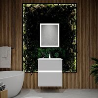 Lauter Шкаф с зеркалом Emma (с подсветкой, белый глянец) Image #7