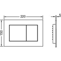 Унитаз подвесной AM.PM Sunny Flashclean C85C1701SC + TECE 9400414 - Превью изображения №22 — Интернет-Магазин TECNO.BY