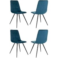 Бюрократ CH-K1 4 шт (синий Holland 58/черный)