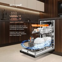 Встраиваемая посудомоечная машина Weissgauff BDW 4538 Touch Inverter Autoopen Timer Floor - Превью изображения №13 — Интернет-Магазин TECNO.BY