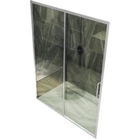 MaybahGlass 195x150 MGD-1277-5 (бесцветное стекло/хром матовый)