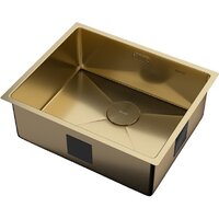 Кухонная мойка ZorG Zerox 54 U / IF PVD Gold - Превью изображения №2 — Интернет-Магазин TECNO.BY