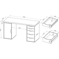Mio Tesoro Ингар 2/5/DV (дуб беленый/белый) Image #6