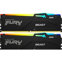 Kingston FURY Beast RGB 2x8ГБ DDR5 6000 МГц KF560C30BBAK2-16