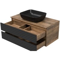 Brevita Тумба под умывальник Dakota 100 DAK-09100-19/02-2Я Image #4