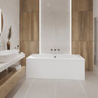 Lauter Ava 150 21208050 (с ножками, лицевым экраном белого цвета и сифоном 21Y32000 хром) Image #17