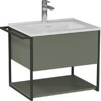 Lauter Тумба под умывальник Lea 60 (серо-зеленый п/мат) Image #4