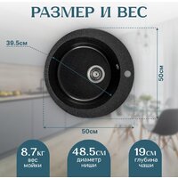 Saniteco Linea (черный) Image #5