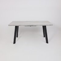 Мамадома Leon lux radial-160 раздвижной 160-205х90 (серый сланец/черный) Image #16