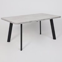 Мамадома Leon lux radial-160 раздвижной 160-205х90 (серый сланец/черный) Image #6