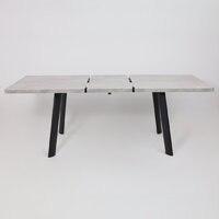 Мамадома Leon lux radial-160 раздвижной 160-205х90 (серый сланец/черный) Image #19