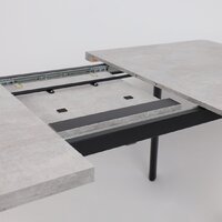 Мамадома Leon lux radial-160 раздвижной 160-205х90 (серый сланец/черный) Image #13