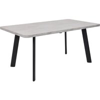 Мамадома Leon lux radial-160 раздвижной 160-205х90 (серый сланец/черный)