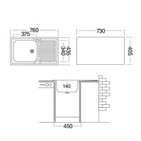 Ukinox CLM760.435 GT5K 1R (с сифоном) Image #2