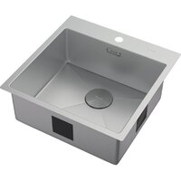 Кухонная мойка ZorG Zerox 51 IF Zurinox Steel - Превью изображения №2 — Интернет-Магазин TECNO.BY