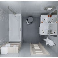 Ванна Triton Алекса 150x75 Люкс Flat (с гидромассажем) - Превью изображения №4 — Интернет-Магазин TECNO.BY