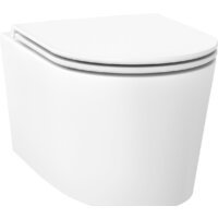 Wellsee eclatant RimFree 182615001 (чаша, пневмокрышка, глянцевый белый)