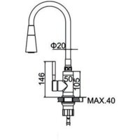 Ledeme L4199-9 (хром/серый) Image #2
