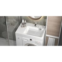 Умывальник Berge BRS-8055 Lux (правый, белый) - Превью изображения №3 — Интернет-Магазин TECNO.BY