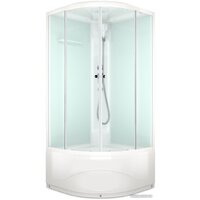 Domani-Spa Delight 99 High DS01D99HWM10 (белый/сатин-матированное стекло)