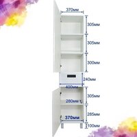 Doratiz Шкаф-пенал Вальс 40 R 2712.397 (напольный, белый) Image #17
