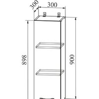 ДСВ Тренто ВП 300 левый (серый/белый) Image #2