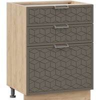 Трия Беатрис 1Н6Я3 (дуб крафт золотой/холст вулкан)