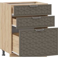 Трия Беатрис 1Н6Я3 (дуб крафт золотой/холст вулкан) Image #3