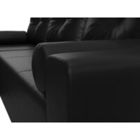 Лига диванов Верона лайт левый (экокожа черный) Image #9