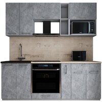 Интерлиния Мила Gloss 2.0 (керамика/керамика/травертин серый)