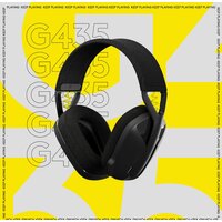Наушники Logitech G435 Lightspeed (черный/неоновый желтый) - Превью изображения №6 — Интернет-Магазин TECNO.BY