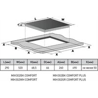 Варочная панель Meferi MIH302BK Comfort - Превью изображения №7 — Интернет-Магазин TECNO.BY