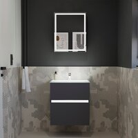 Lauter Тумба под умывальник Emma 60 (черный мат) Image #4