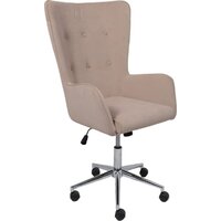 AksHome Bella XL Chrome (Kiton 714 Powder/велюр/пудровый)