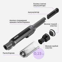 Пылесос Kitfort KT-5297 - Превью изображения №7 — Интернет-Магазин TECNO.BY