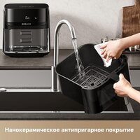 Аэрогриль (аэрофритюрница) Dreame Air Fryer AF10 (черный) - Превью изображения №11 — Интернет-Магазин TECNO.BY