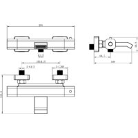Смеситель Lauter Comfort 21YH40400 с лейкой Relexa Lily 21S10048 - Превью изображения №14 — Интернет-Магазин TECNO.BY