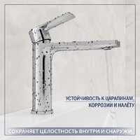 Lauter 21441B + Reef 21CK678C с сифоном 21635CH (хром) Image #4