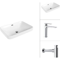 Lauter 21441B + Reef 21CK678C с сифоном 21635CH (хром)