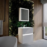 Lauter Тумба под умывальник Emma 60 (белый глянец) Image #8