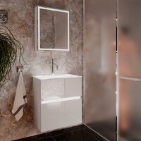 Lauter Тумба под умывальник Emma 60 (белый глянец) Image #7